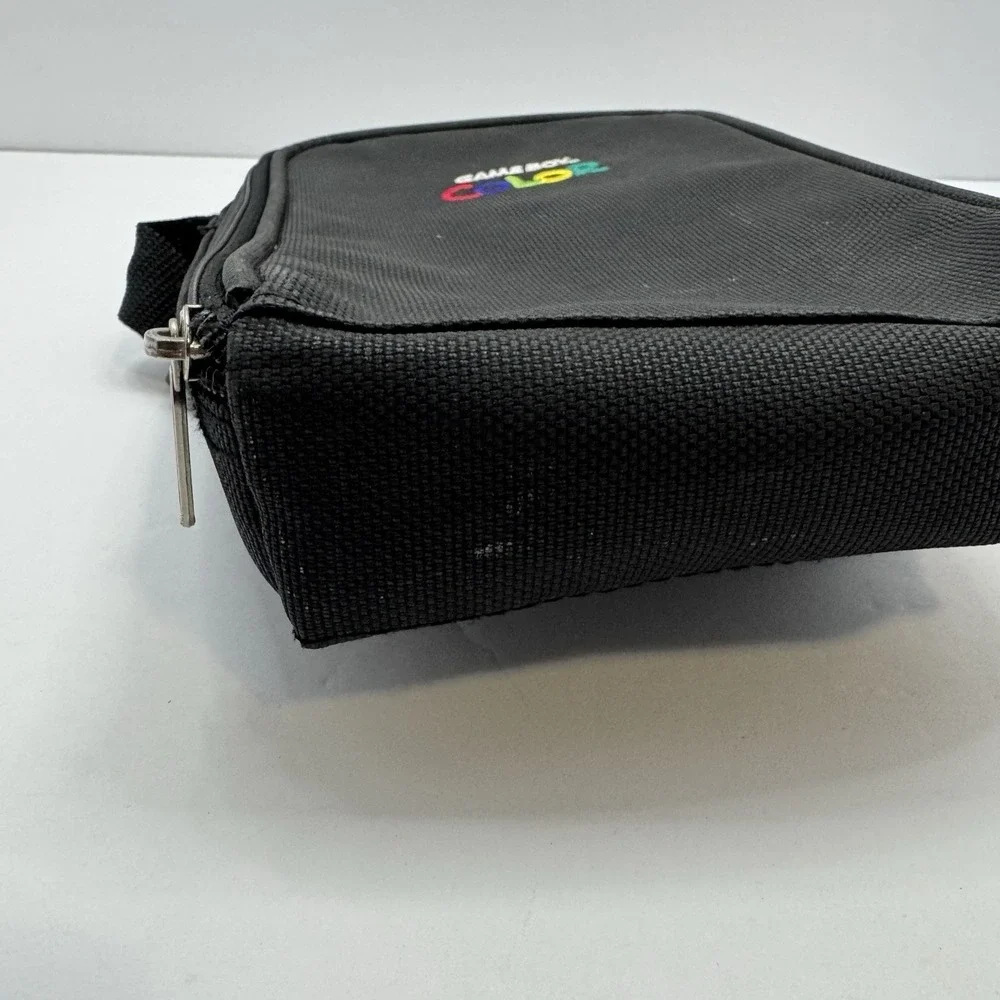 Nintendo Gameboy Color Travel Carrying Case Bag Zipper Shoulder Strap Vintage
